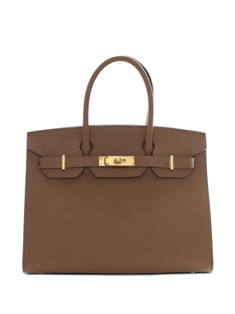 Hermès Pre-Owned 2022 Epsom Birkin Sellier 30 handbag - Brown