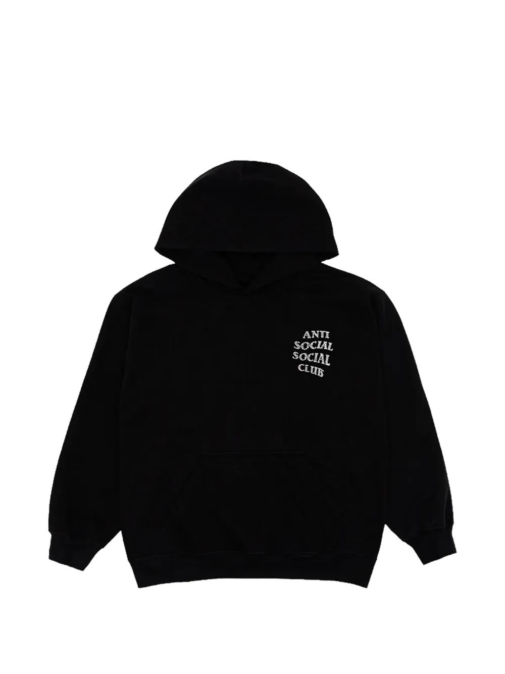 Anti Social Social Club Rhinestone Mind Games hoodie - Nero