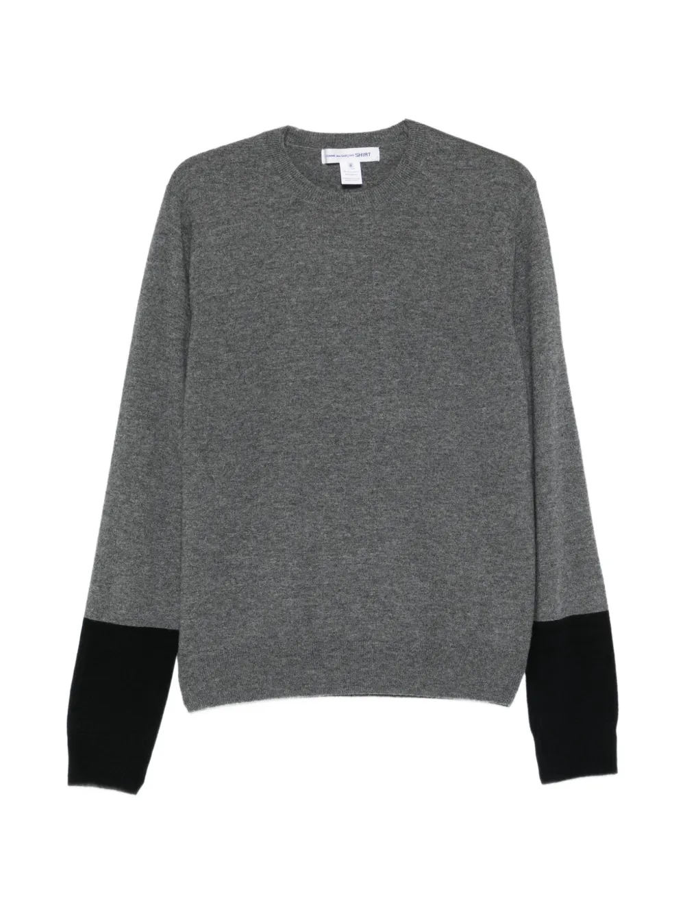 Comme Des Garçons Shirt crew-neck sweater Grijs