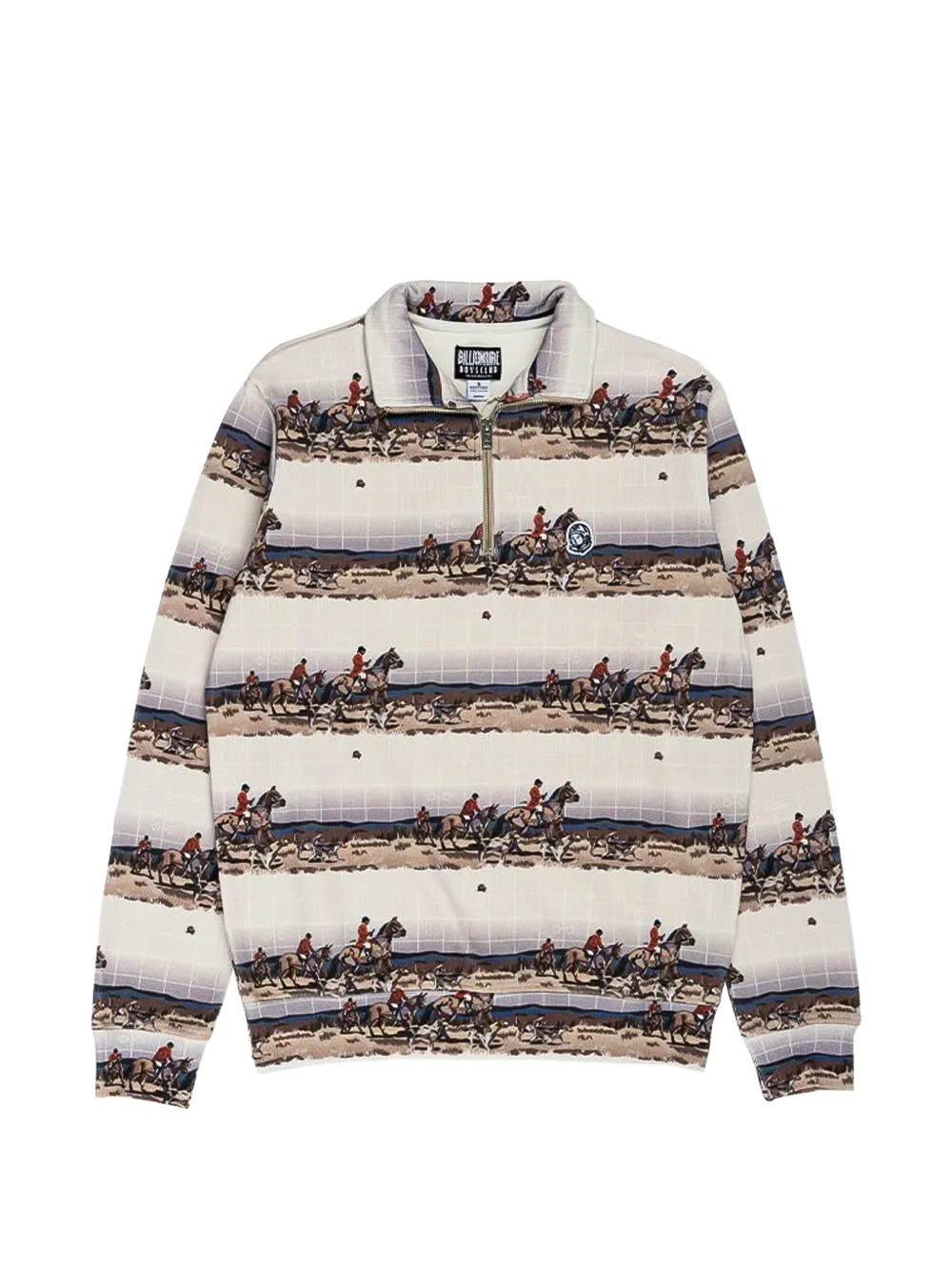 Billionaire Boys Club Flushing graphic-print sweatshirt Beige