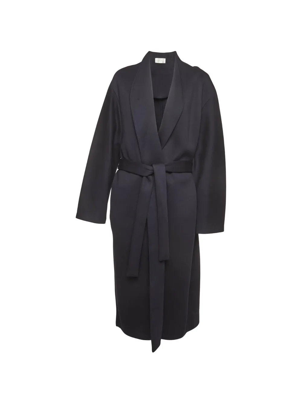 The Row Pre-Owned double-jersey open-front coat - Blau