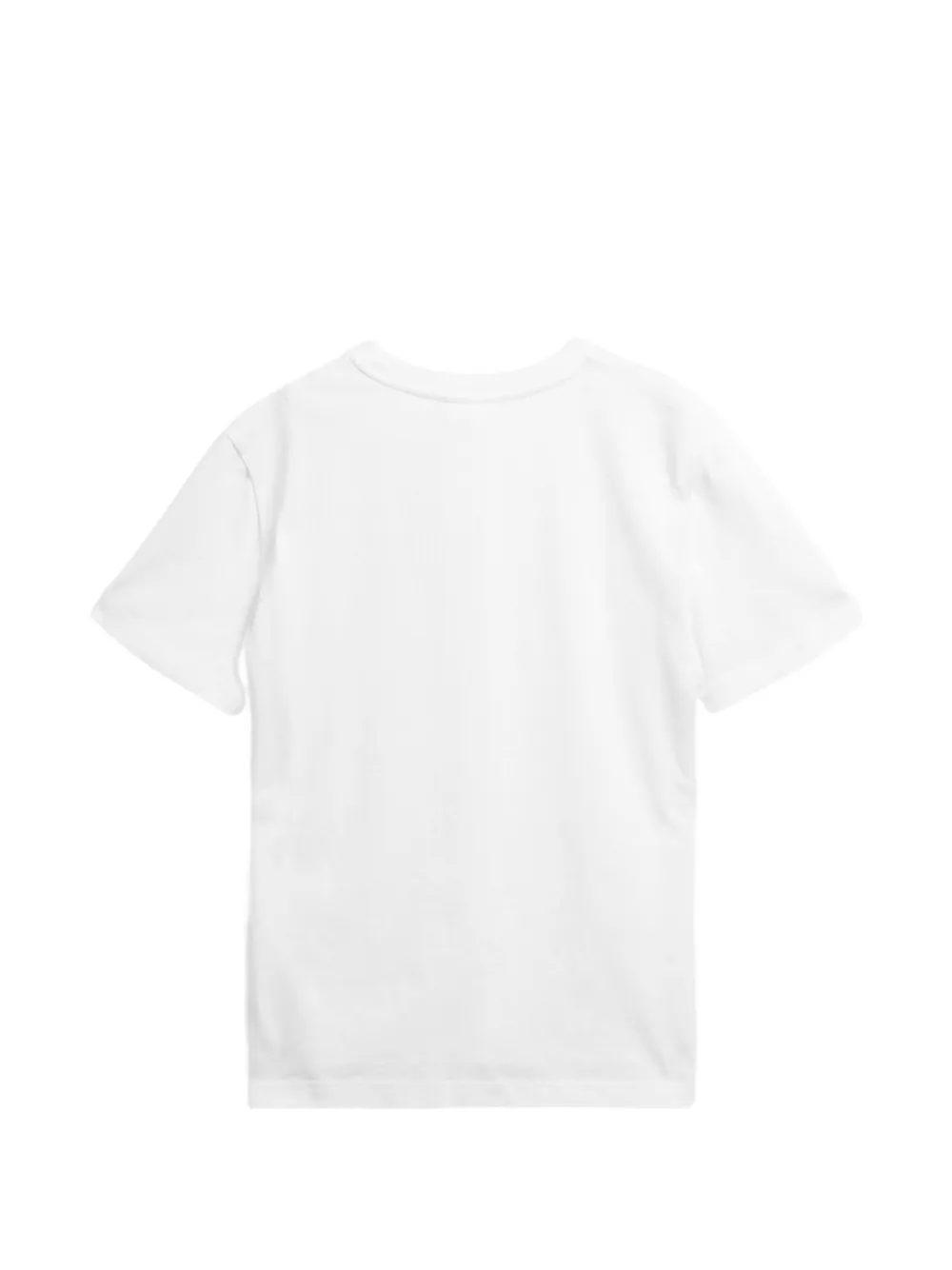 Barbour x A.P.C. logo-print cotton T-shirt Wit