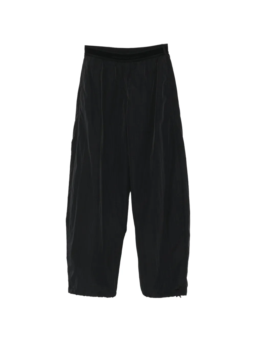 Alexander Wang logo-waistband elasticated-cuffs track pants - Nero