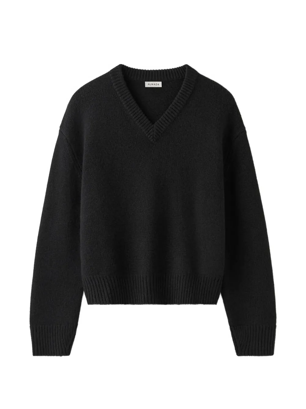 Almada Label Yara V-neck sweater - Schwarz