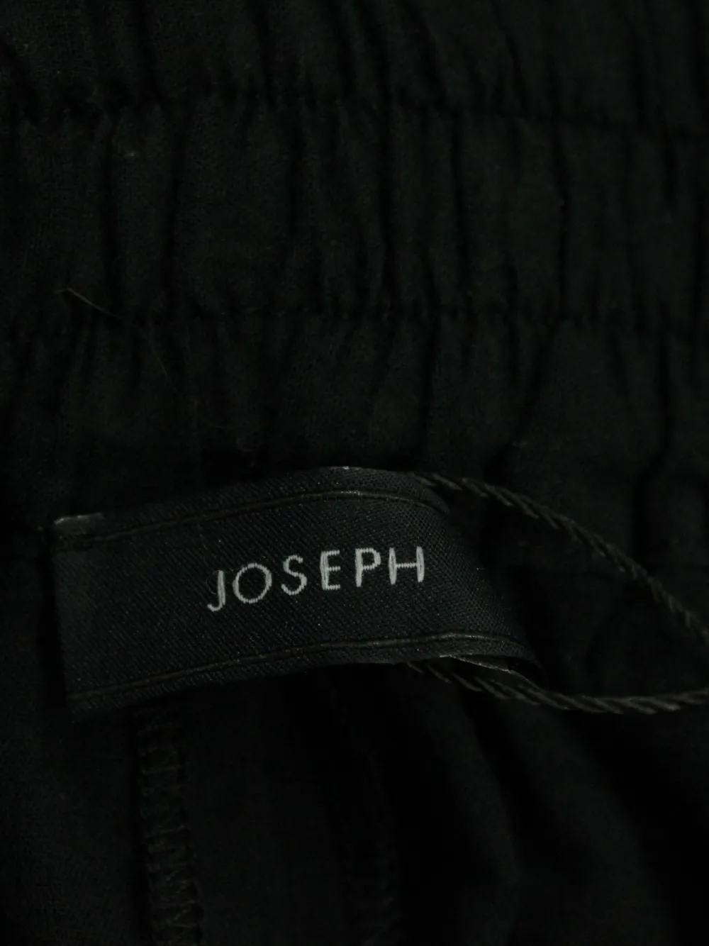 JOSEPH eyelet-embroidered culottes Zwart
