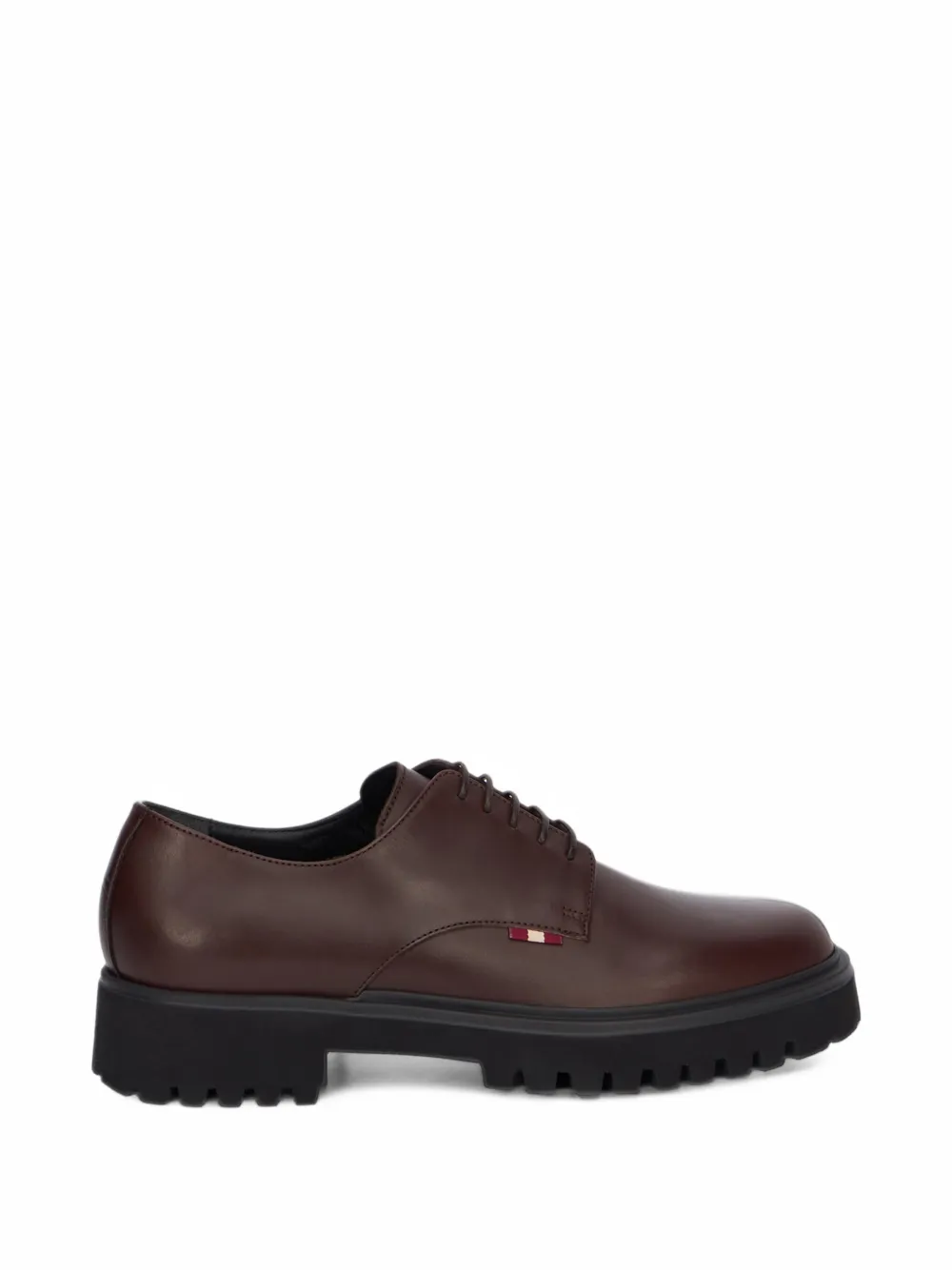 Bally lace-up leather derby shoes - Braun