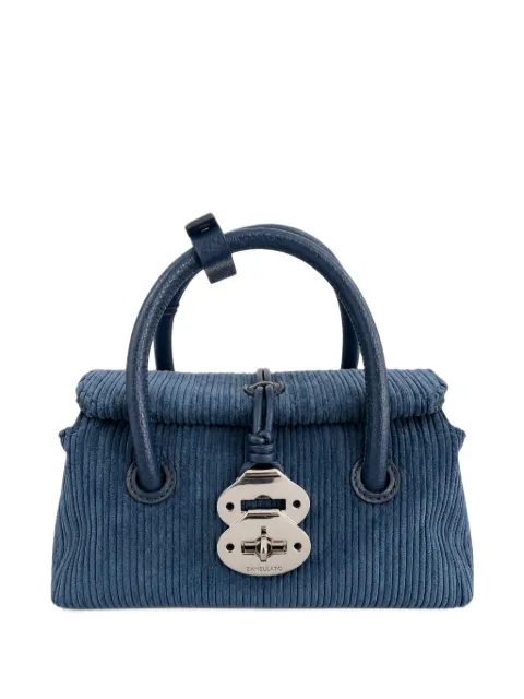 Zanellato Postina corduroy shoulder bag