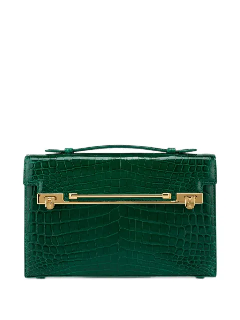 KWANPEN crocodile-effect top-handle shoulder bag