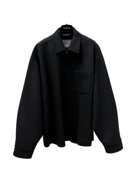 Balenciaga zip-up shirt jacket