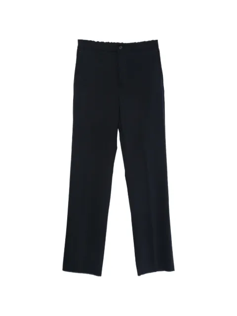 Hevo elasticated-waistband straight-leg trousers