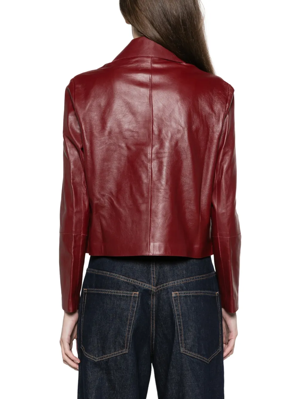 Arma Emy leather jacket Rood