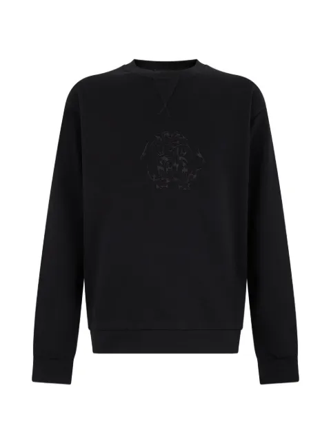 Roberto Cavalli logo-embroidered sweatshirt
