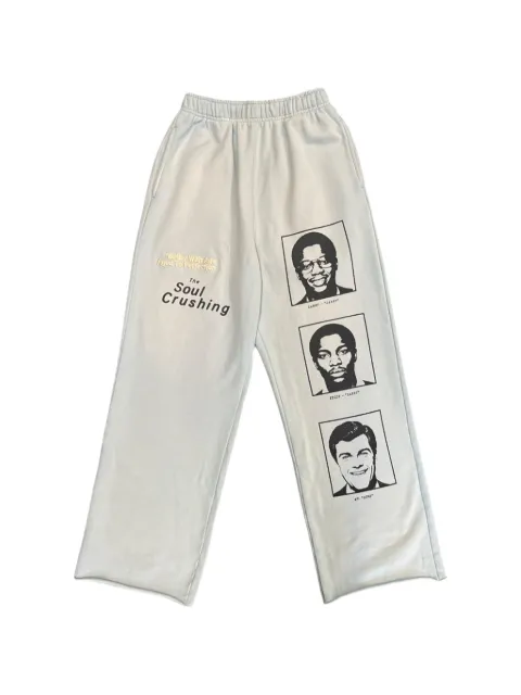 Better with Age  Larry graphic-print track pants
