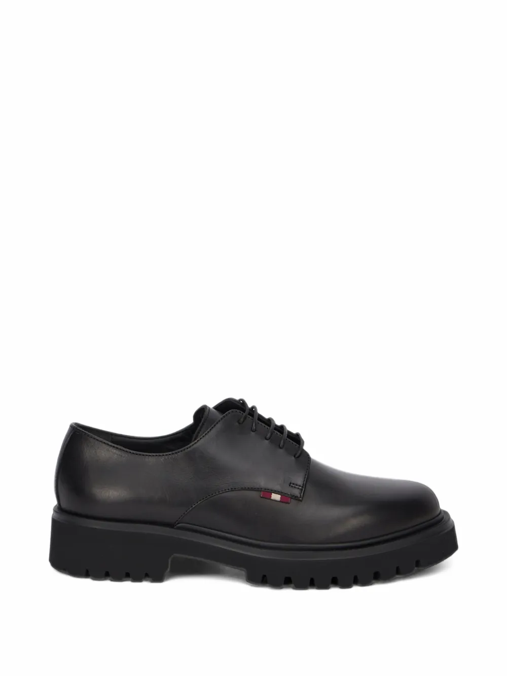 Bally lace-up leather derby shoes - Schwarz