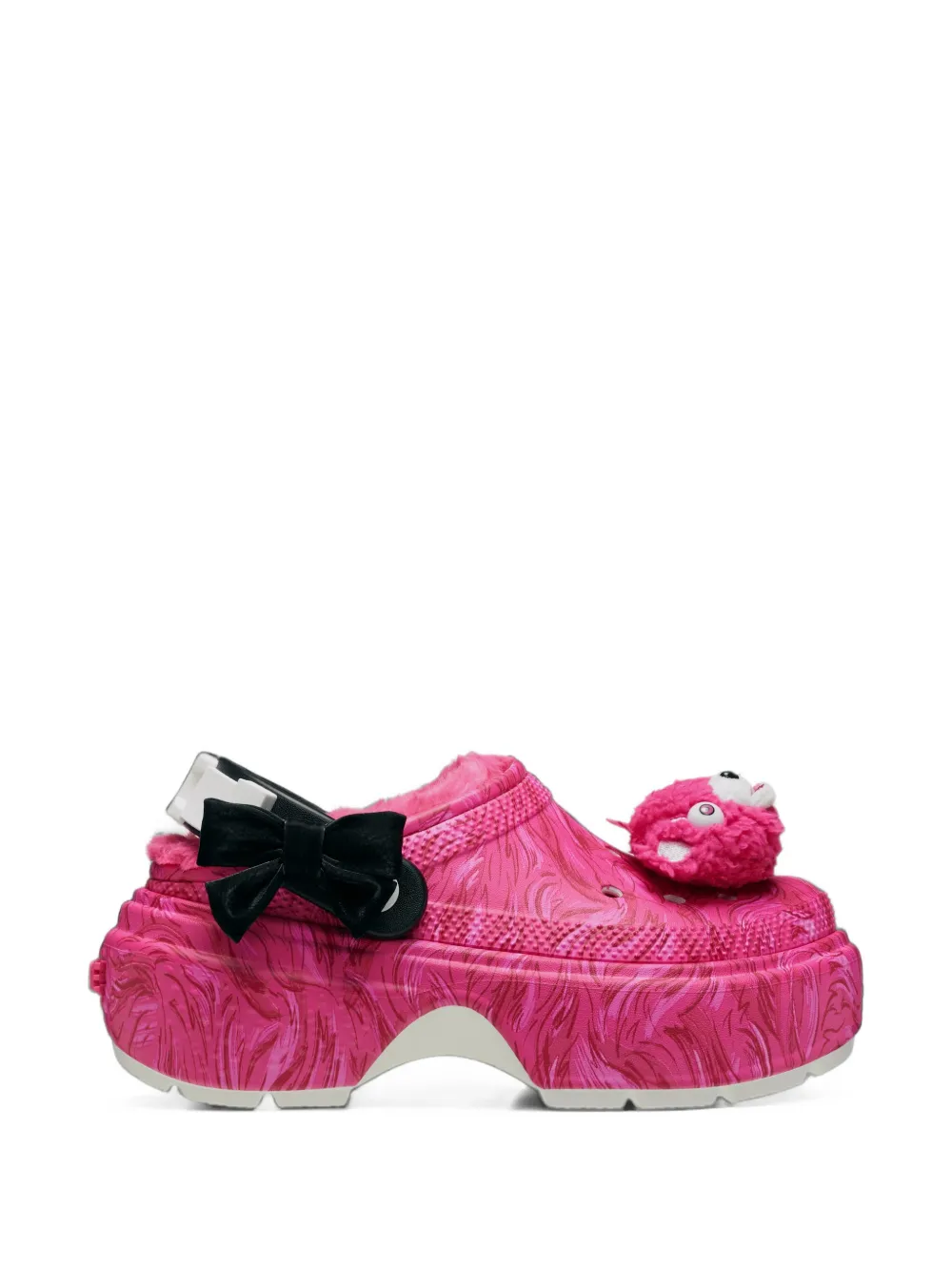Crocs Stomp Fortnite Cuddle Team Leader mules - Rosa