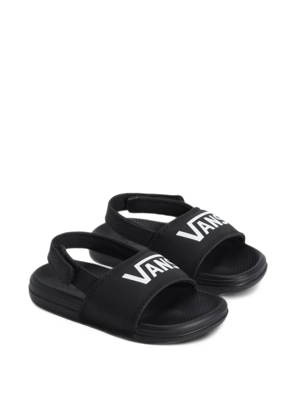 Vans Kids La Costa logo-print sandals - Nero