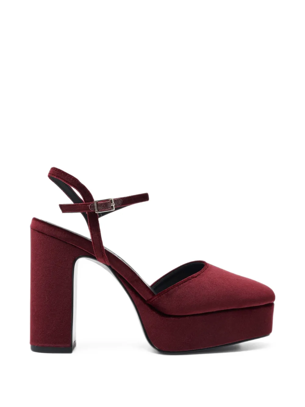Bibi Lou platform buckle-fastening pumps - Rot