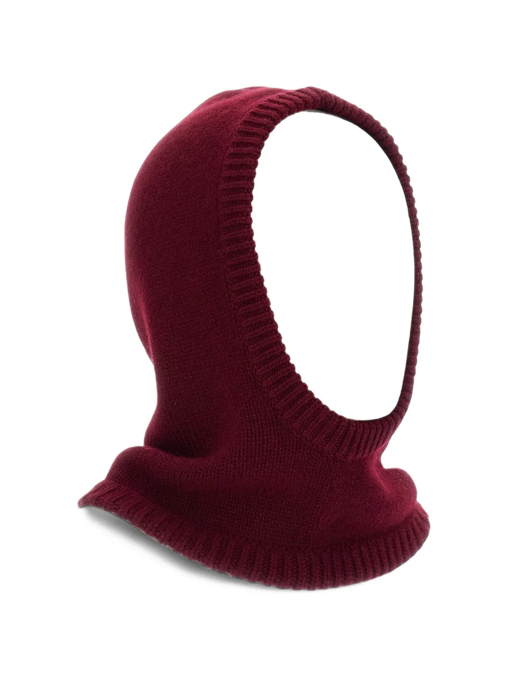 Lisa Yang knitted cashmere balaclava - Rot