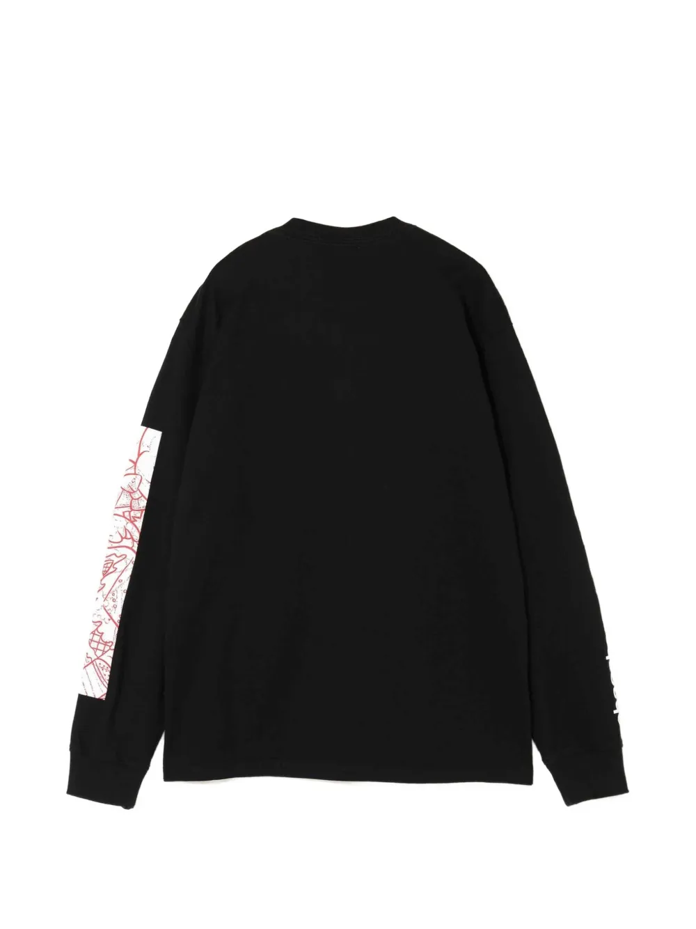 Undercover graphic-print long-sleeve T-shirt Zwart