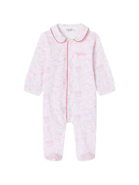NANAN graphic-print Peter Pan collar pajamas