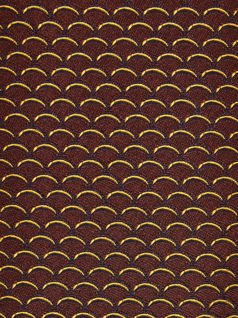 Ferragamo Archi print silk tie infinite inspirations Bruin