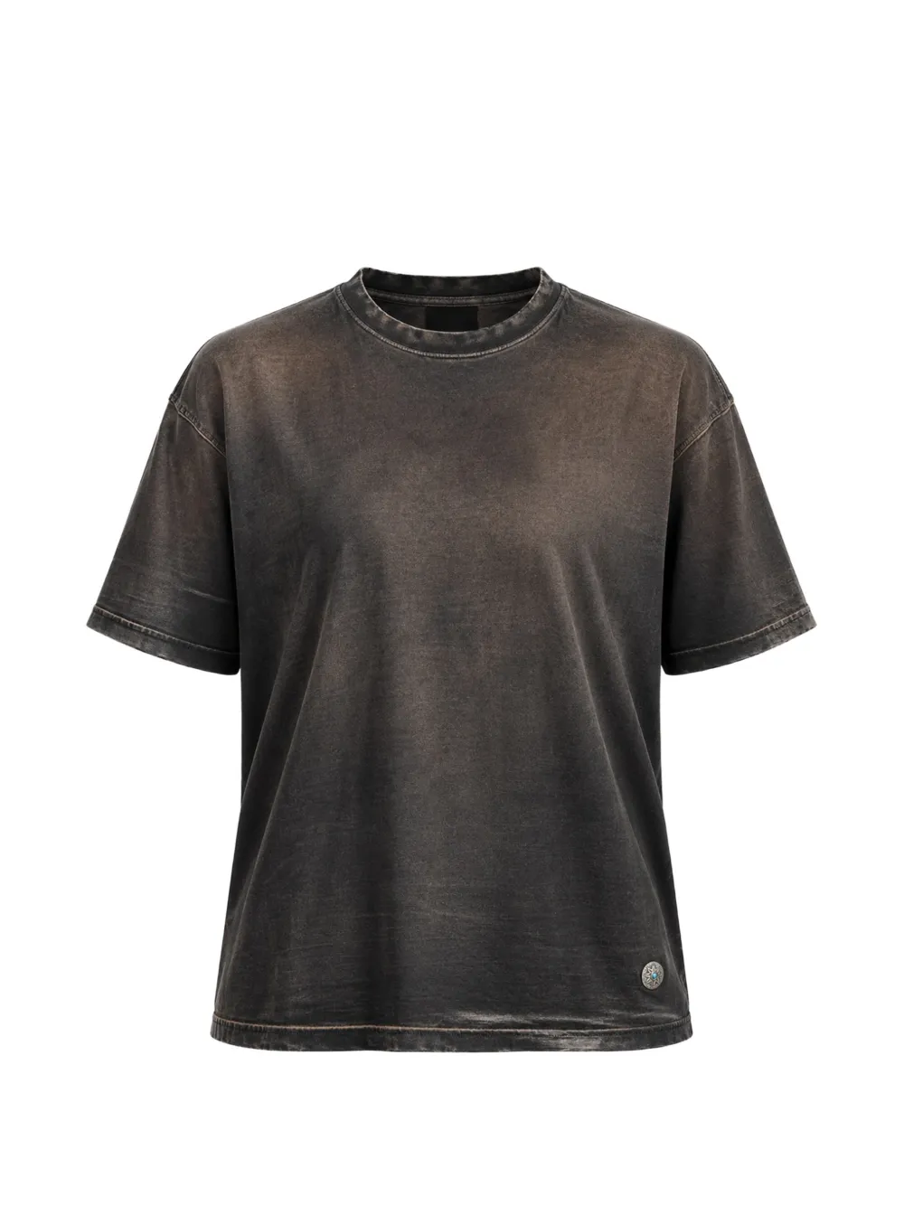ANTIK DENIM acid-wash T-shirt - Schwarz