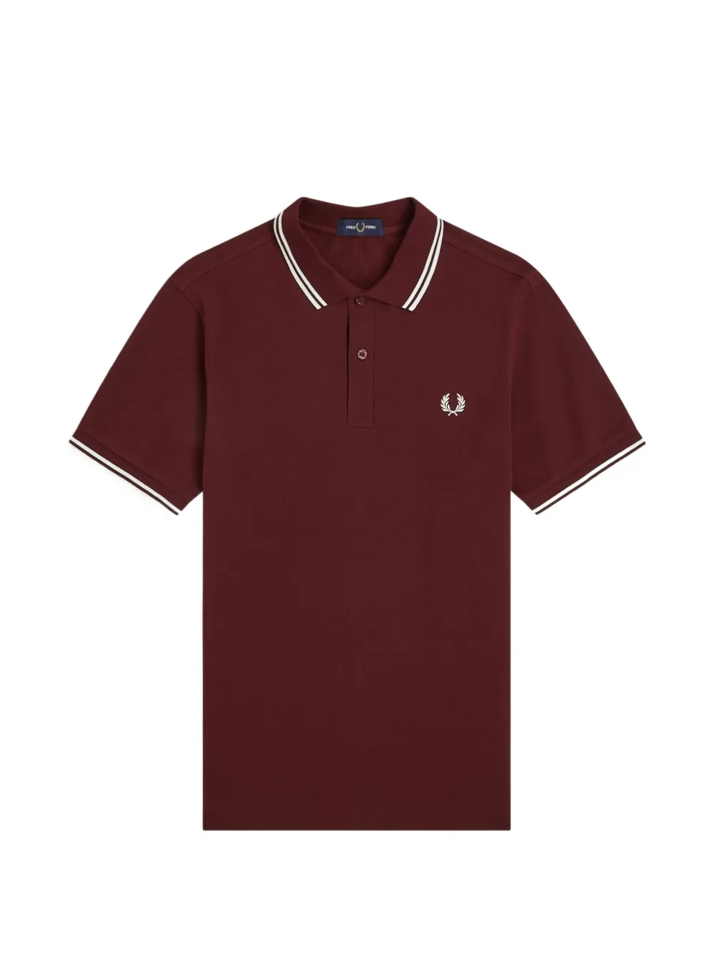 Fred Perry twin-tipped polo shirt - Rosso