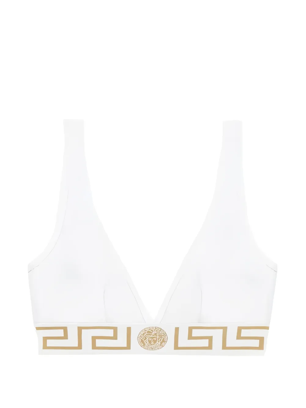 Versace Greca Medusa Head bra - Bianco