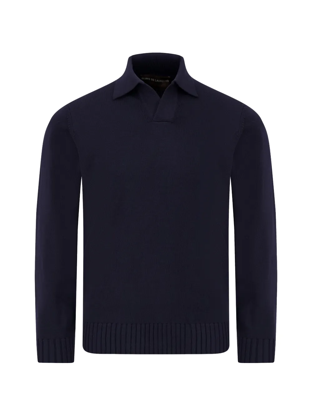 Filippo De Laurentiis knitted skipper sweater Blauw