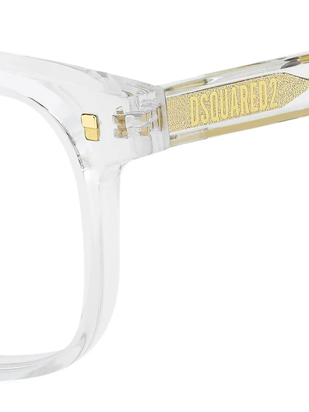 DSQUARED2 EYEWEAR square-frame glasses Beige