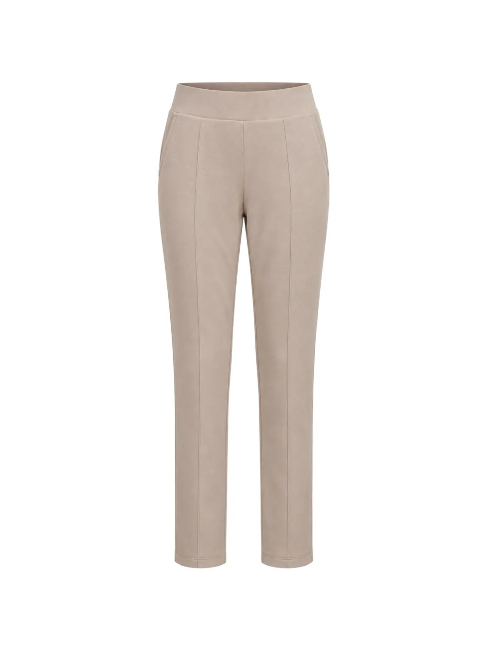 Ea7 Emporio Armani seam-detail trousers - Toni neutri