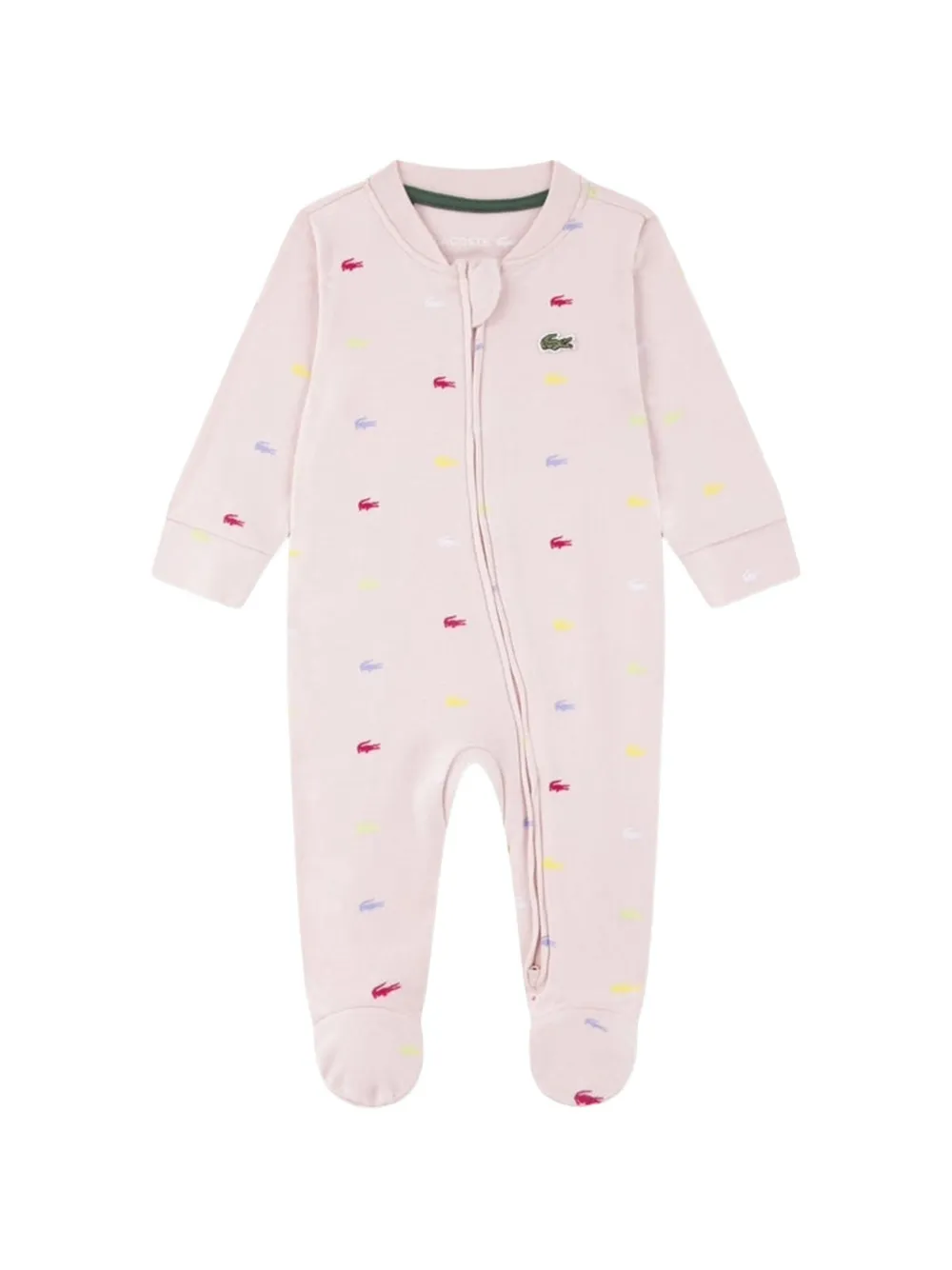 Lacoste Kids logo-print pajama Roze