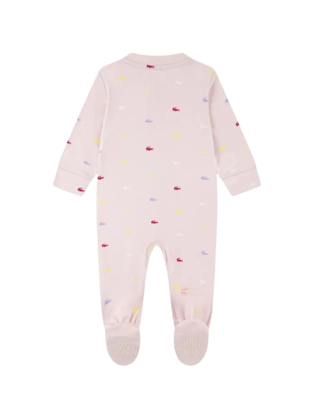 Lacoste Kids logo-print pajama Roze