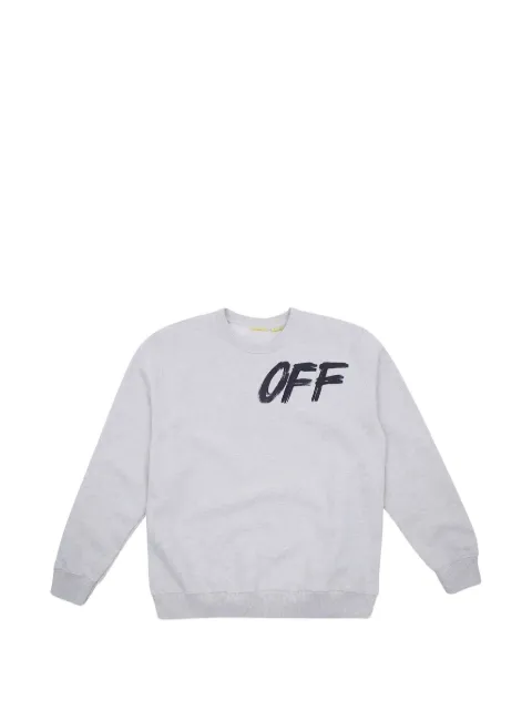 Off-White Kids logo-print sweatshirt