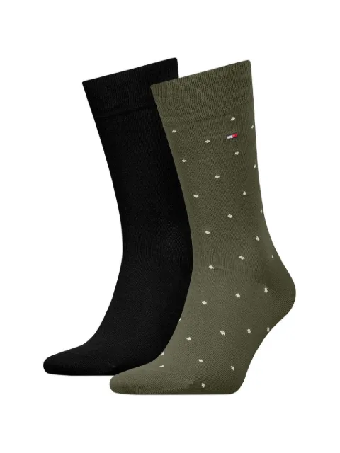 Tommy Hilfiger dot-pattern socks (set of two)