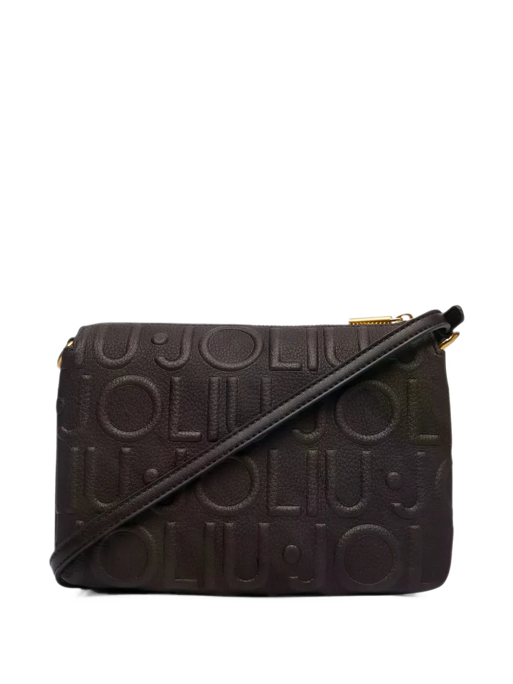 LIU JO logo-embossed crossbody bag Bruin