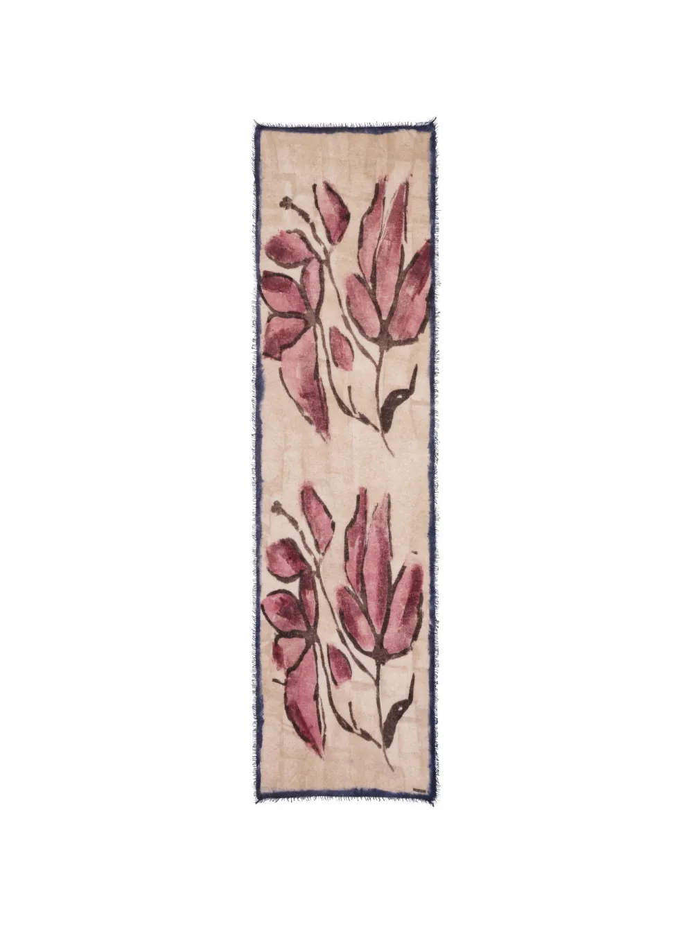 Faliero Sarti Tulip floral-print scarf Beige