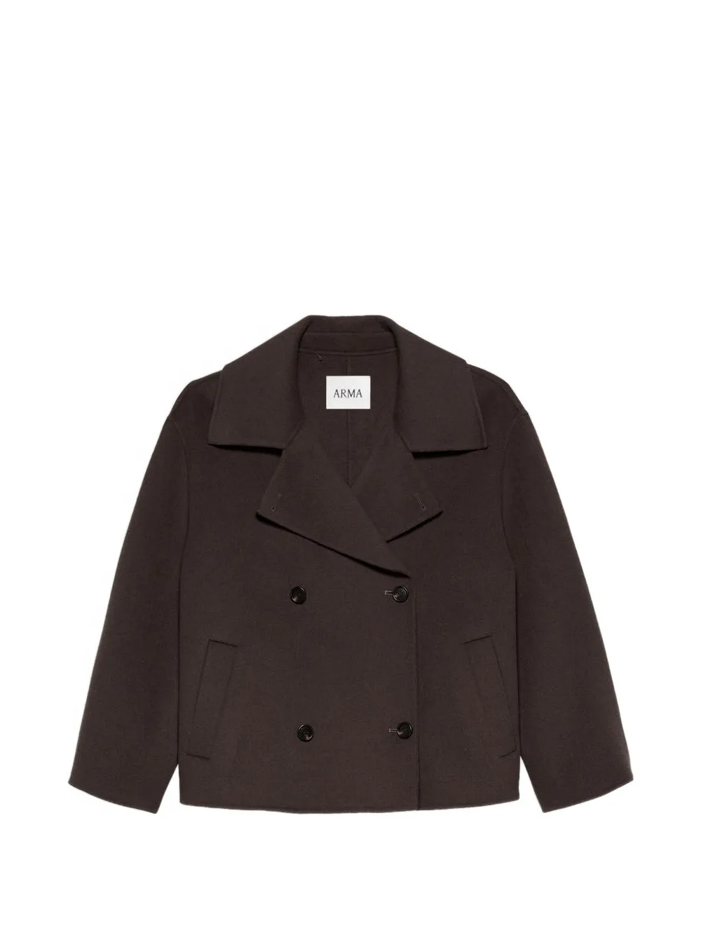 Arma Manila double-breasted jacket - Marrone