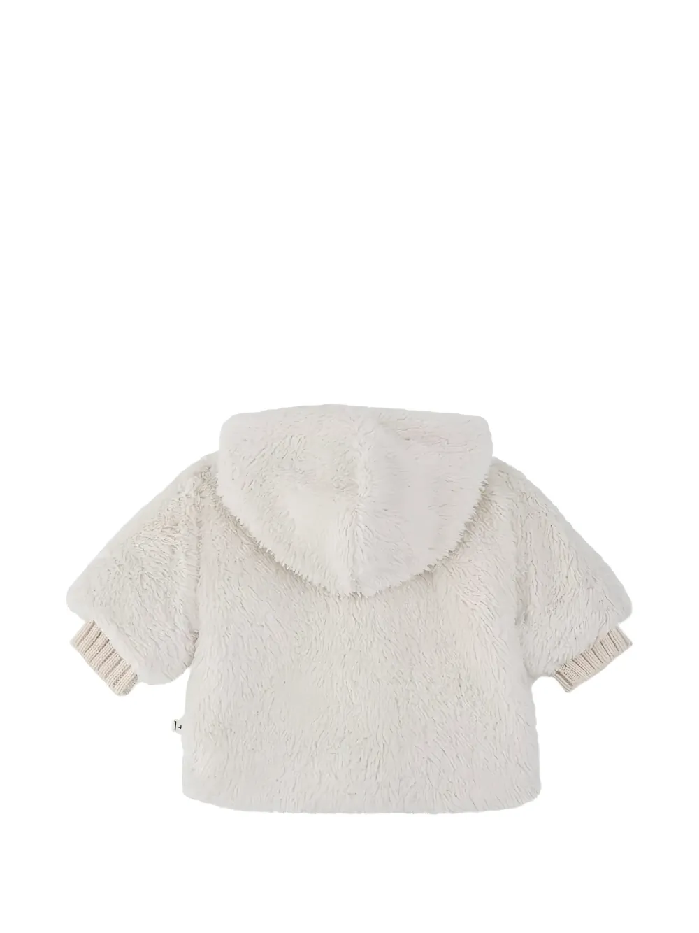 1+ In The Family Gourdon faux-fur hooded jacket Wit