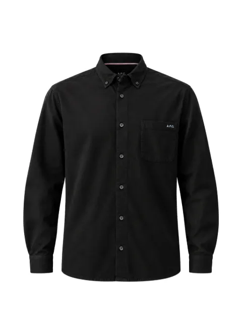 A.P.C. button-down pocket shirt