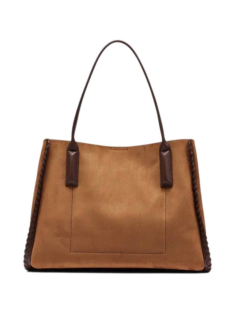 DKNY Josie whipstitch shoulder bag Bruin