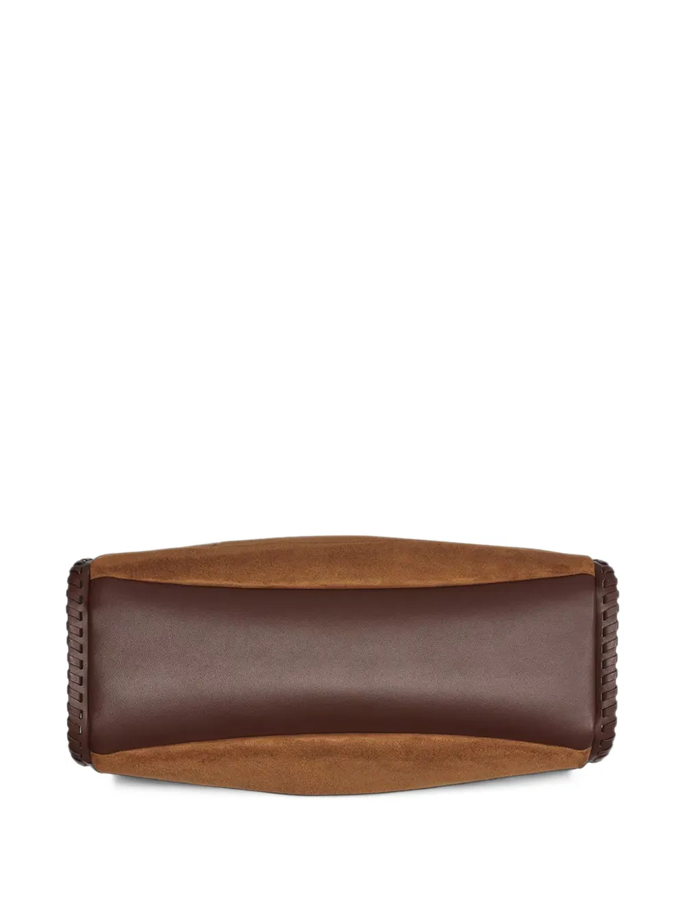 DKNY Josie whipstitch shoulder bag Bruin