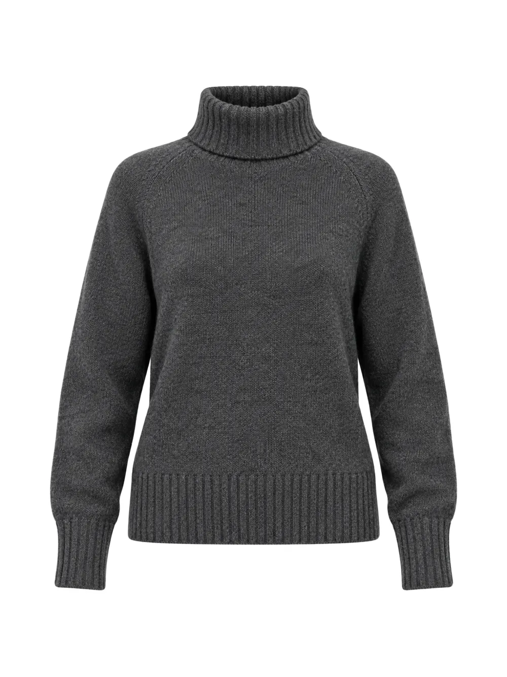 Ecoalf roll-neck raglan-sleeve sweater - Grau