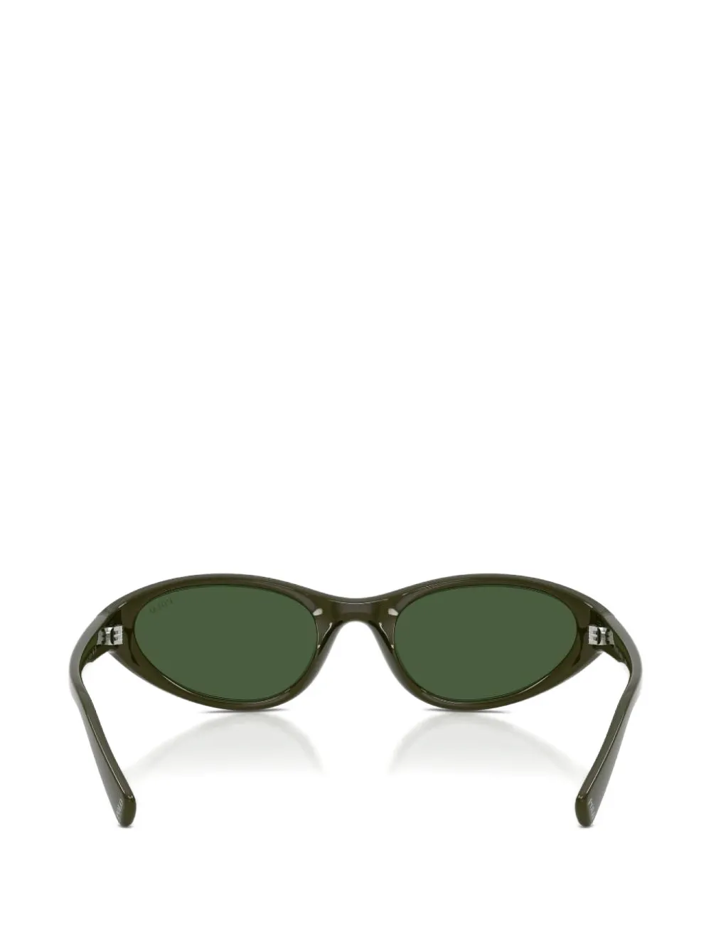 POLO RALPH LAUREN EYEWEAR oval-frame sunglasses Groen