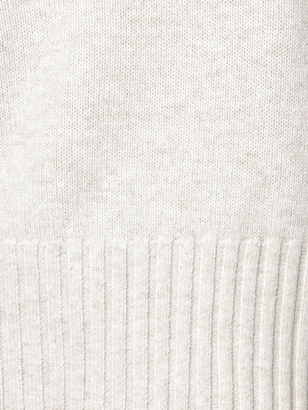 Ecoalf Caqui roll-neck raglan-sleeve sweater Wit
