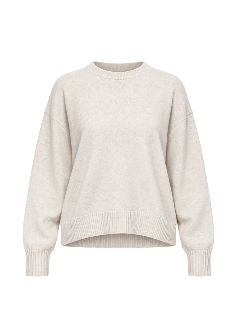 Ecoalf Cosmos wool sweater - Weiß