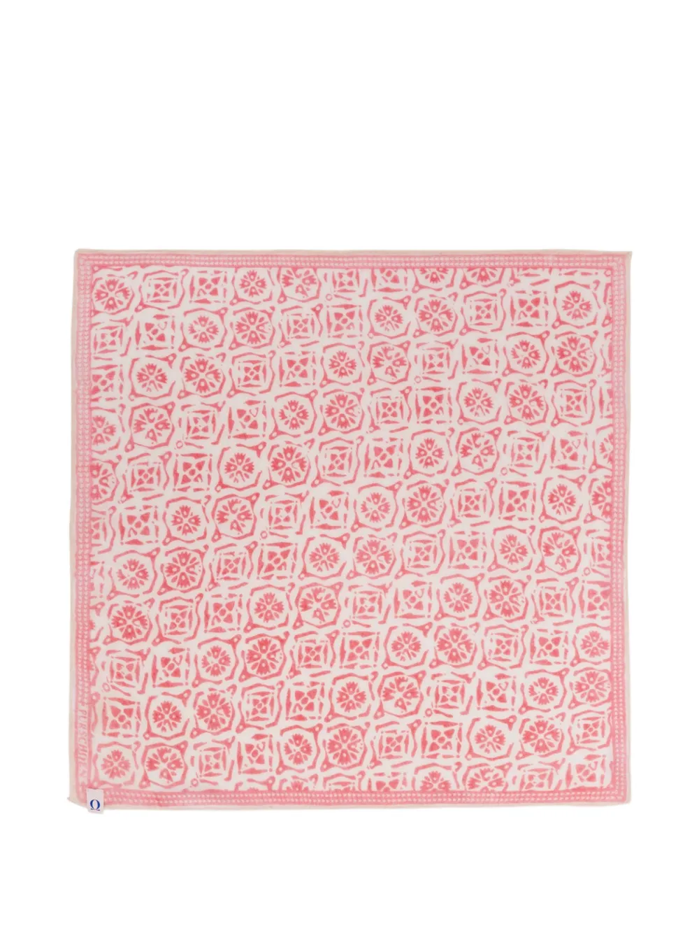 Himalaya Clothing Kaleidoskop floral-print scarf - Bianco