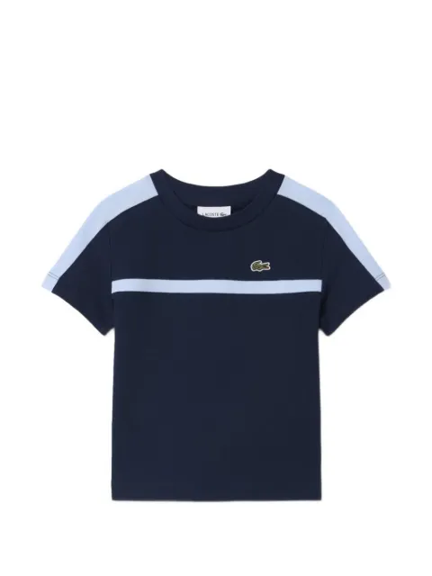 Lacoste cotton colour-block T-shirt