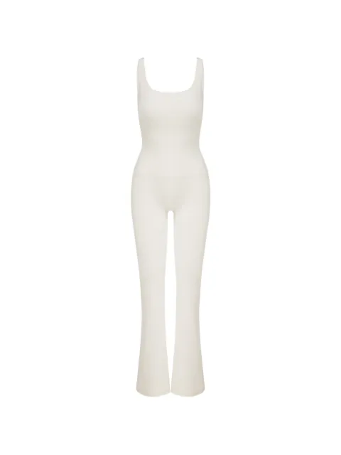 AMADA WEAR Anastasia flare-leg open-back jumpsuit