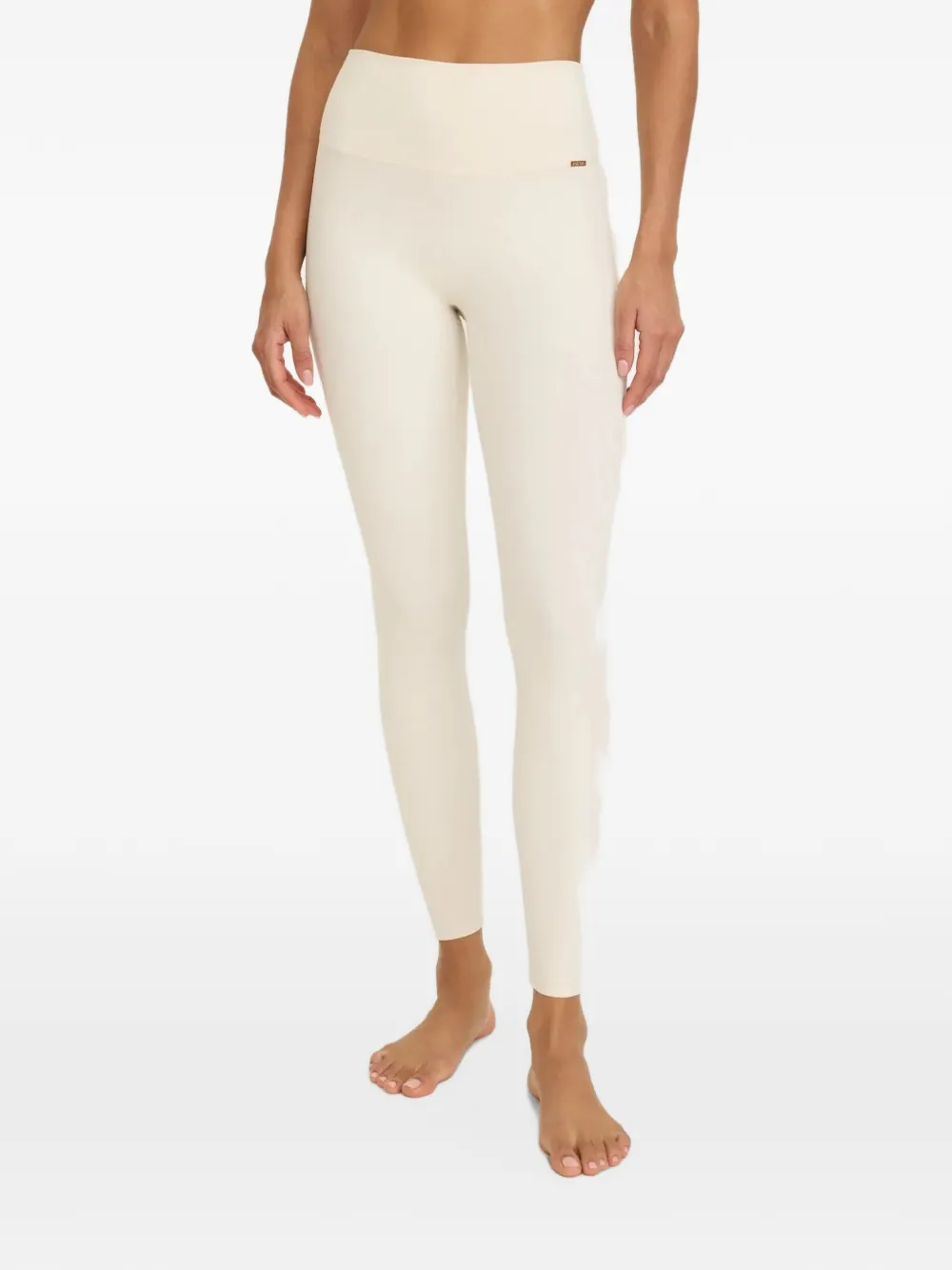 AMADA WEAR Bonita high-rise leggings Beige